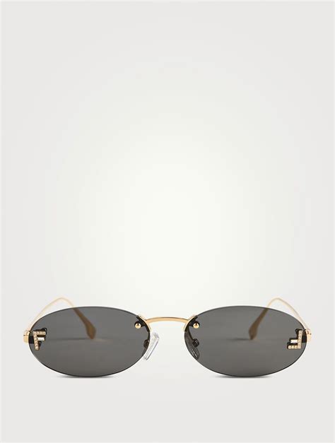 fendi first 54mm oval sunglasses|Fendi sunglasses catalogue.